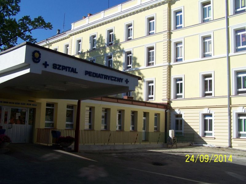 Termomodernizacja budynku Szpitala Pediatrycznego w Bielsku-Białej przy ul. Sobieskiego 83
